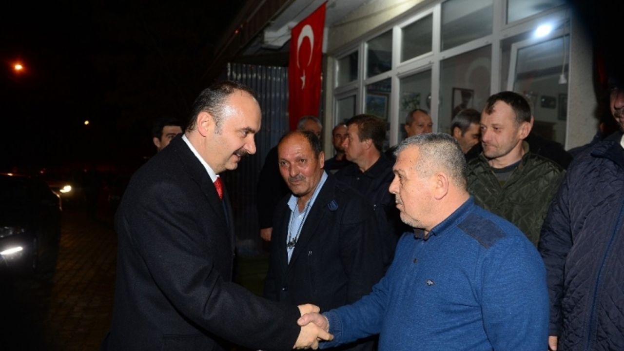 Edirne Valisi Canalp köy ziyaretlerine devam ediyor