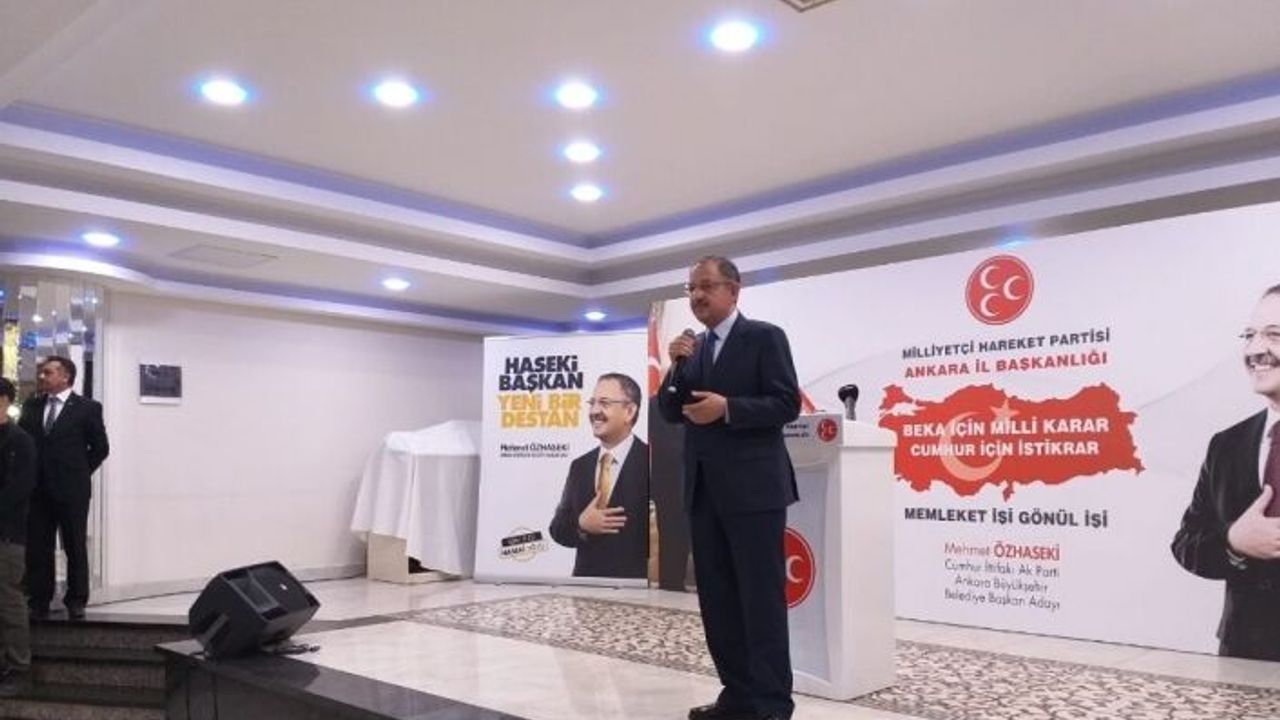 Özhaseki: "Vagon fabrikası kurdurup, bütün raylı sistem araçlarımızı yerli olarak imal ettirip aldık"