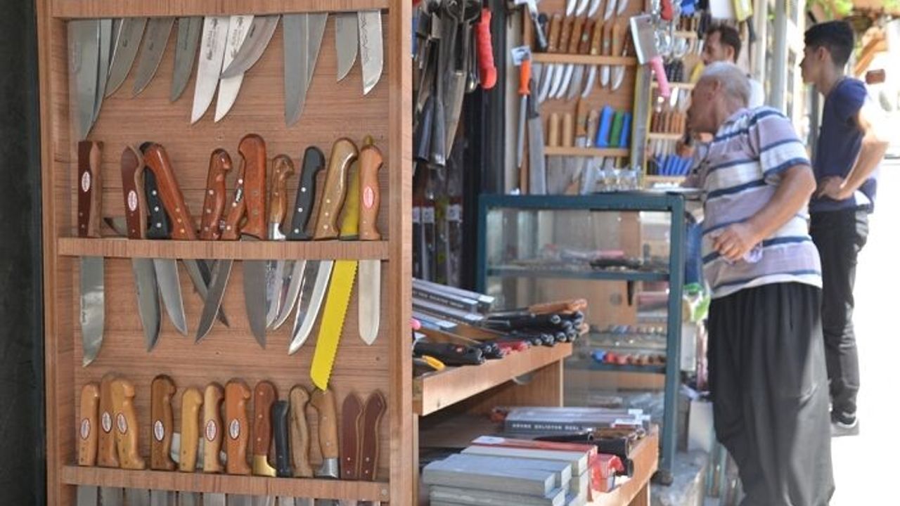 Kahramanmaraş'ta Kapalı Çarşı'da bayram hareketliliği