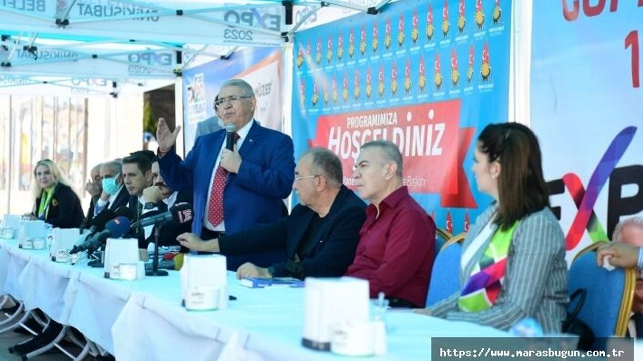 Başkan Mahçiçek, EXPO 2023 Alanında Basın Mensuplarıyla Bir Araya Geldi