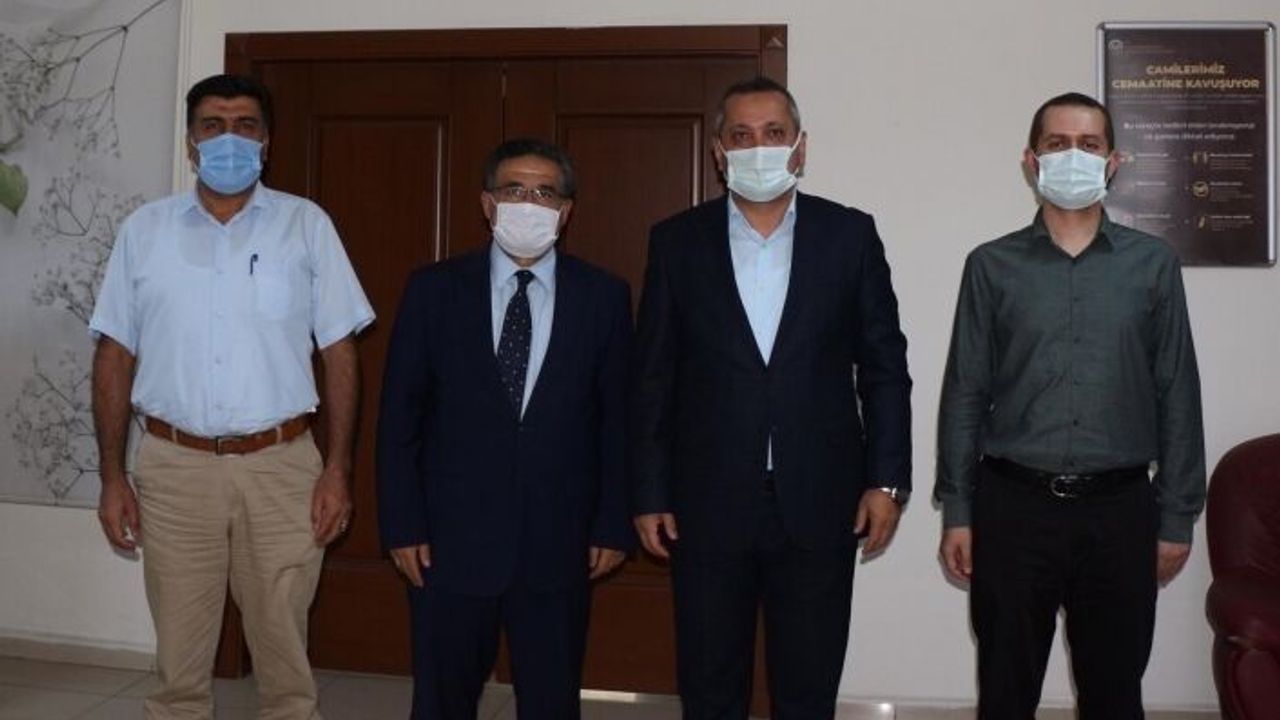 Dulkadiroğlu Müftüsü Canpolat’a ‘Hayırlı Olsun’ Ziyaretleri Sürüyor