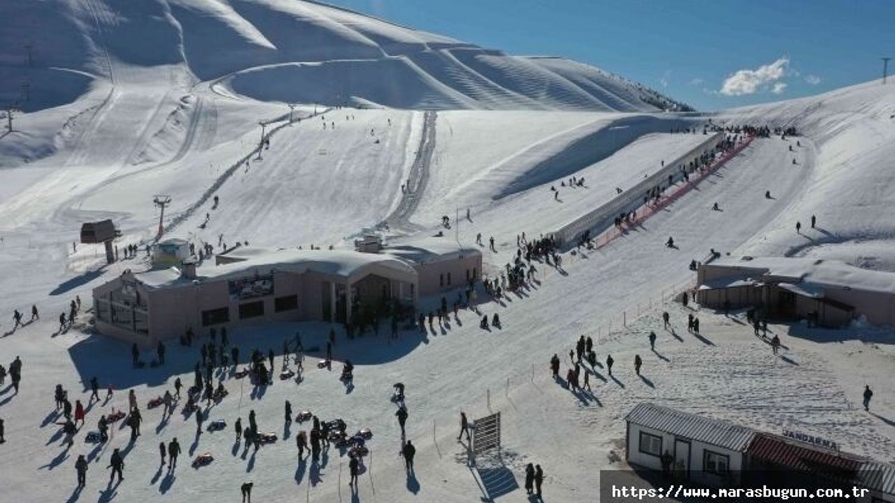 Yedikuyular Kayak Merkezi Hafta Sonu Doldu Taştı