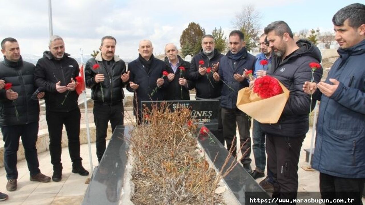 Kahramanmaraş'ta Ölen Gazeteci İsmail Güneş mezarı başında anıldı  