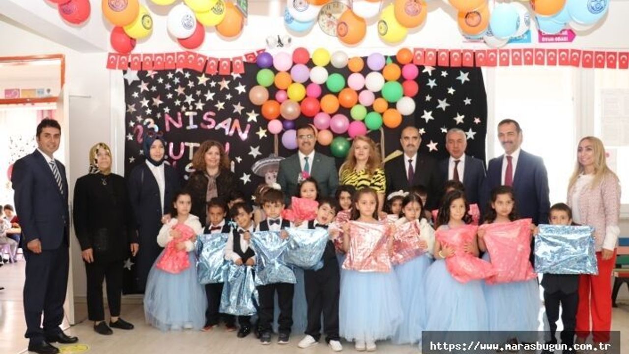 Halk Eğitimi Merkezinden Minik Öğrencilere Hediye