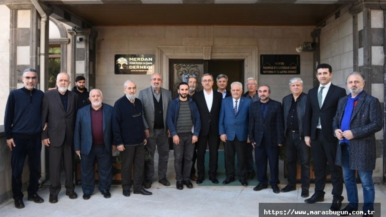 Başkan Güngör’den Merdan Derneği’ne Ziyaret