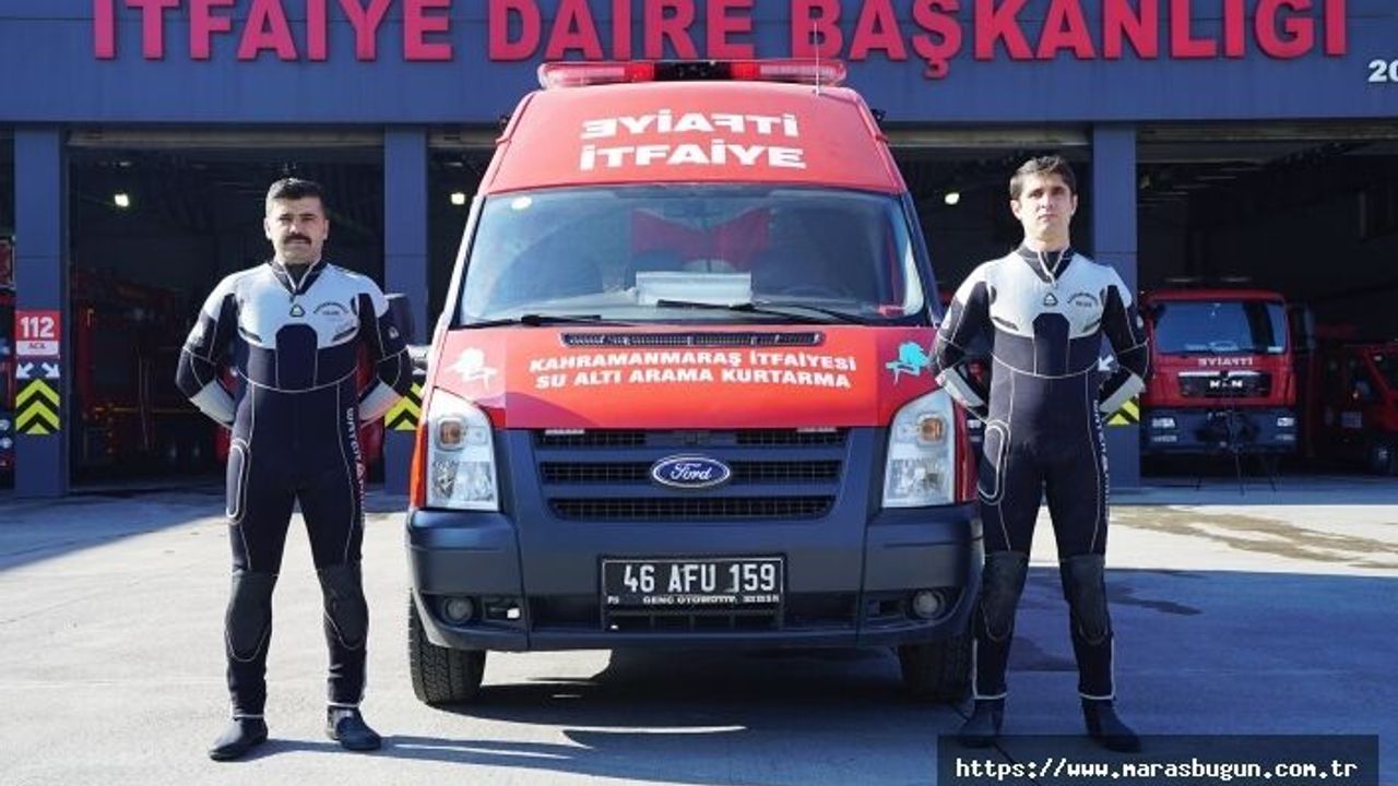 İtfaiye Envanterine Su Altı Arama Kurtarma Aracı Kazandırıldı