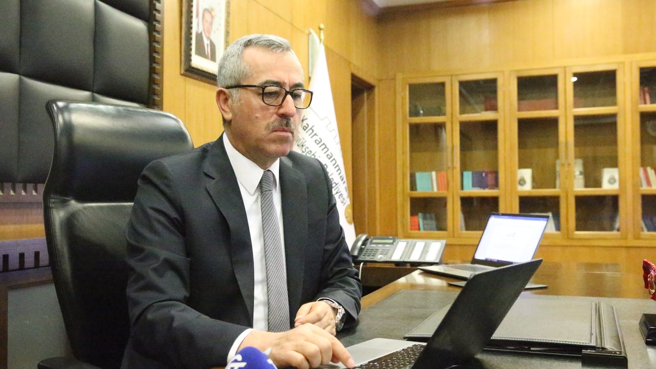 Kahramanmaraş Büyükşehir Belediye Başkanı Güngör, AA'nın "Yılın Kareleri" oylamasına katıldı