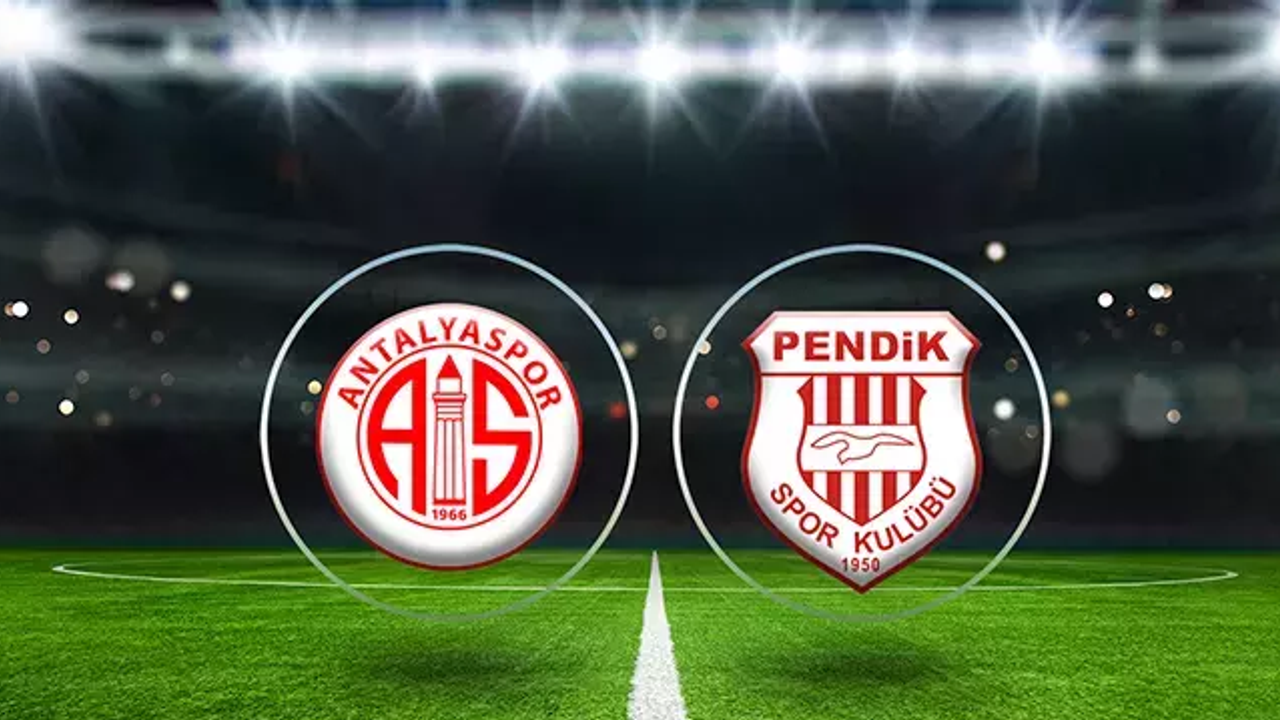 ANTALYASPOR – PENDİKSPOR CANLI: Antalyaspor – Pendikspor maçı nereden, nasıl izlenir? Antalyaspor Pendikspor canlı yayın
