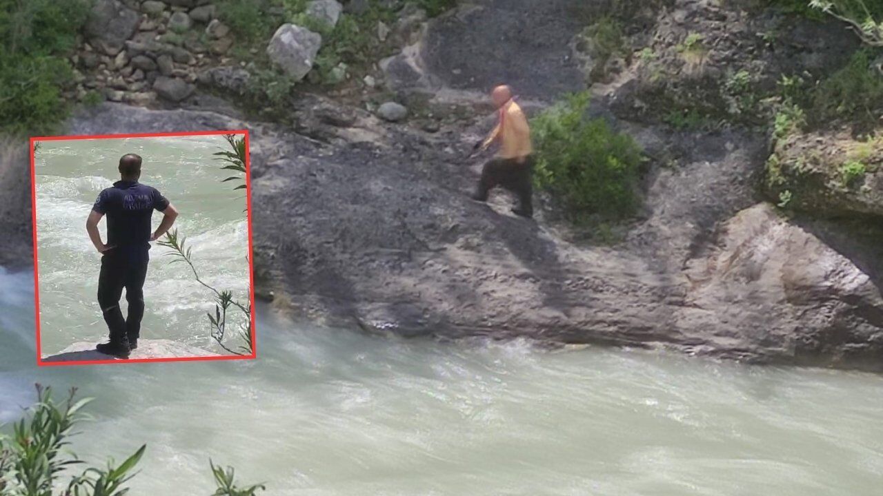 Adana'da Eğlence Çayı'na giren genç kayboldu!