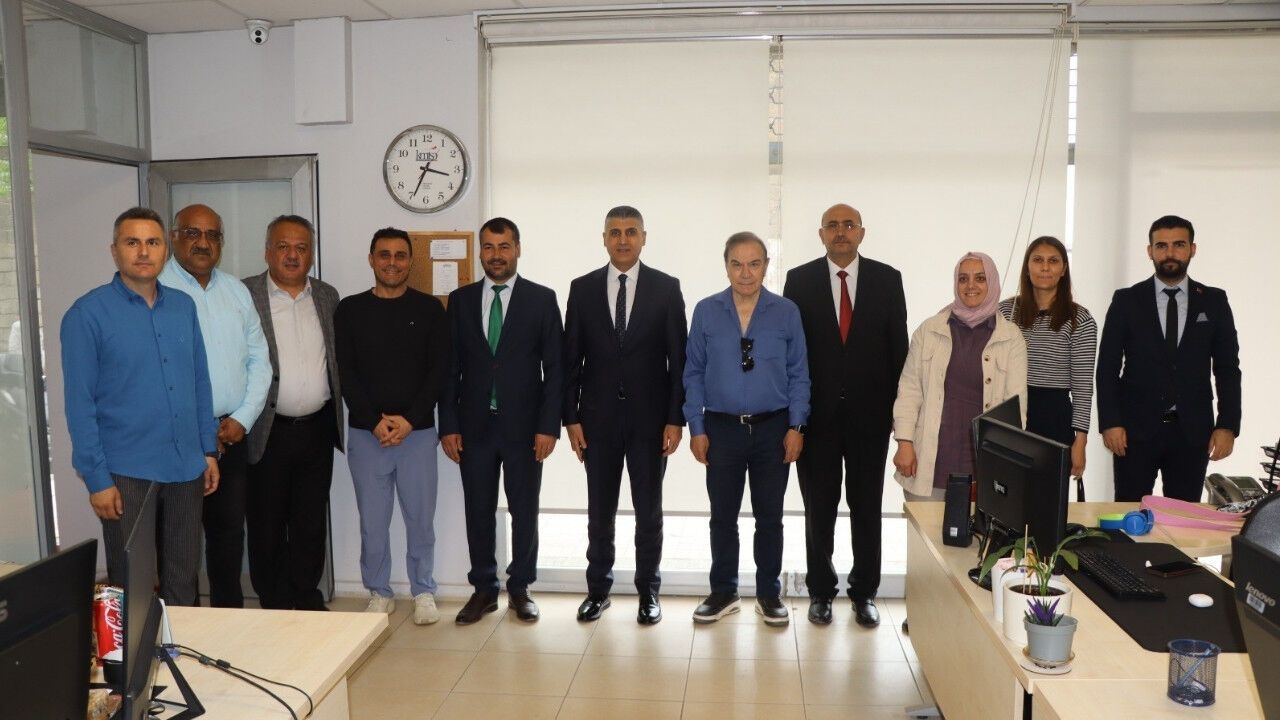 Kahramanmaraş SGK'dan Gazeteciler Cemiyeti'ne tam kadro ziyaret