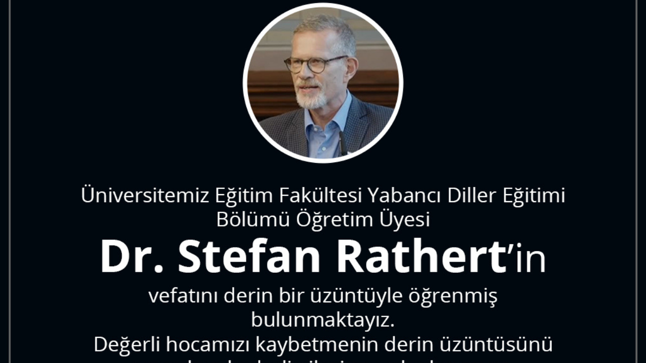 Kahramanmaraş’ta Ölü Bulunan Dr. Stefan Rathert Kimdir, Neden Vefat Etti?