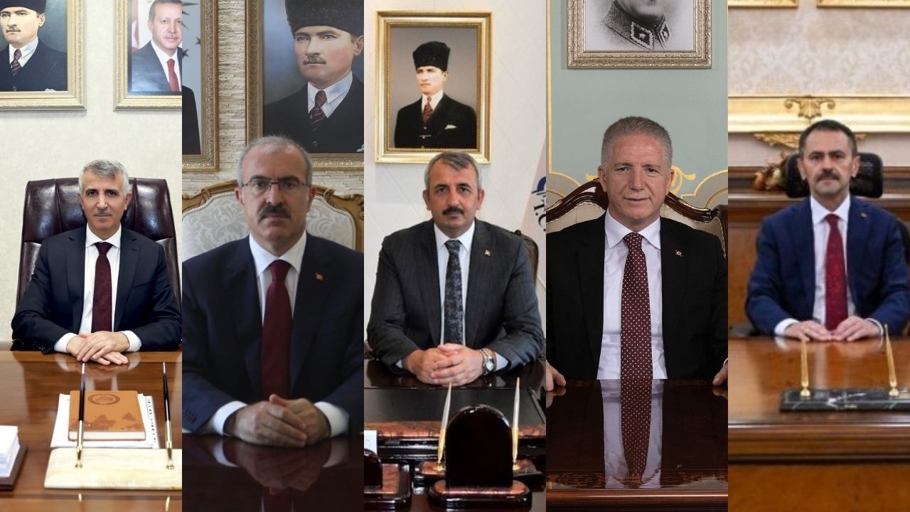 Kahramanmaraş Valisi Mükerrem Ünlüer dikkat çeken listede yer aldı