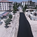 Kahramanmaraş Elbistan'da Söğütlü Caddesi baştan sona yenileniyor