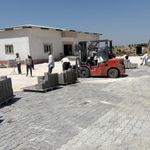 Kahramanmaraş’ta Pazarcık Kızkapanlı’nın Sosyal Tesisinde Çevre Düzenlemesi