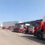 Kahramanmaraş'ın komşu ilinde elyaf fabrikasında yangın