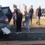 Otomobil cipe çarptı; 5 yaralı