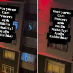 Cins*l ilişkiye giren çiftin çıkardığı sesler mahalleyi ayağa kaldırdı