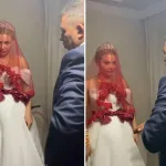 Gelin çıkarma merasiminde olay! “Babanın ayağını öpmeyecek misin?”