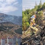 Kahramanmaraş Ahırdağ'daki orman yangını kontrol altına alındı