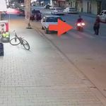 Kahramanmaraş'ta yaşlı adama motosiklet çarptı! Yaralıyı bırakıp kaçtı