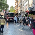Korkutan otel yangını: 17 kişi tahliye edildi