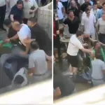 Motokuryeye tekme tokat saldırdılar