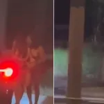 Sürücüler araçlarından inmeden fuh*ş pazarlığı yaptı! Trafik kilitlendi