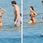 Ünlü Çift Çeşme’de Görüntülendi! Denizden Çıkmadılar