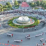 Sivas’ta 1058 kişi aynı anda halay çekti!