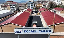 Büyükşehir, Kocaeli Çarşısı’nda Asfalt Çalışmalarını Sürdürüyor