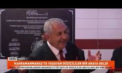 Kahramanmaraş’ta Yaşayan Düziçililer Bir Araya Geldi