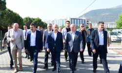 Milli Eğitim Bakanı Prof. Dr. Yusuf Tekin, KSÜ Konteyner Kenti Ziyaret Etti