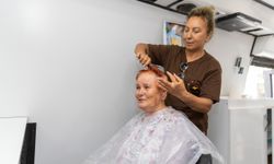 Mobil kuaför hizmeti bayramda da yollarda