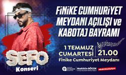 Finike Cumhuriyet Meydanı Sefo konseri ile açılıyor