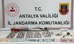 Antalya'da uyuşturucu operasyonunda 2 kişi yakalandı