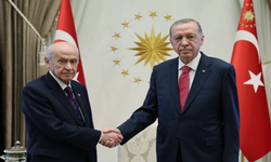 Külliyede Erdoğan-Bahçeli görüşmesi