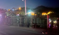 Trafik kazasında Tır devrildi: 1 yaralı