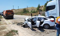 Trafik kazası: 1 ölü, 3 yaralı