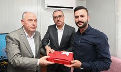 Güngör ve Coşkun, 15 Temmuz Gazisi Yeşilay’ı Ziyaret Etti