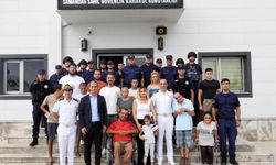 Depremzedeler kahramanlarıyla buluştu