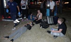 Alkollü sürücü İngiliz turistlere dehşeti yaşattı, kazada can pazarı yaşandı