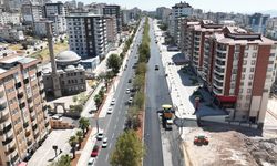 Binevler’de Caddeler Hızla Yenileniyor