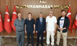 Kahramanmaraş’ta Bugün Gazetesi’nden Vali Mükerrem Ünlüer’e ziyaret