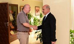 Kahramanmaraş İl Emniyet Müdürü Nurettin Gökduman, Rektör Yasım’ı Ziyaret Etti