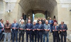 Eshab-ı Kehf Külliyesi'de 1. Akdeniz Bienali'nin resim sergisi açıldı