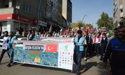 Kahramanmaraş'ta "Filistin'e Destek Yürüyüşü" düzenlendi