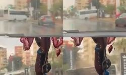 İlk Kaza Sürücüsünün Direksiyon Hakimiyetini Kaybettiği An Kaydedildi