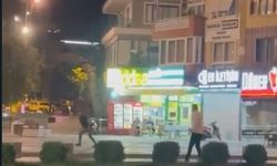 Tartışma silahlı kavgaya döndü, o anlar kamerada