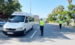 Yolcu minibüsleri denetlendi
