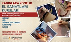 Kadınlar İçin El Sanatları Kursları Kayıtları Açıldı!